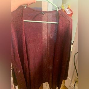 red (burgundy) sweater size S